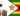 Rainbow-coloured outlines of a keyboard and a camera next to the Zimbabwe’s national flag