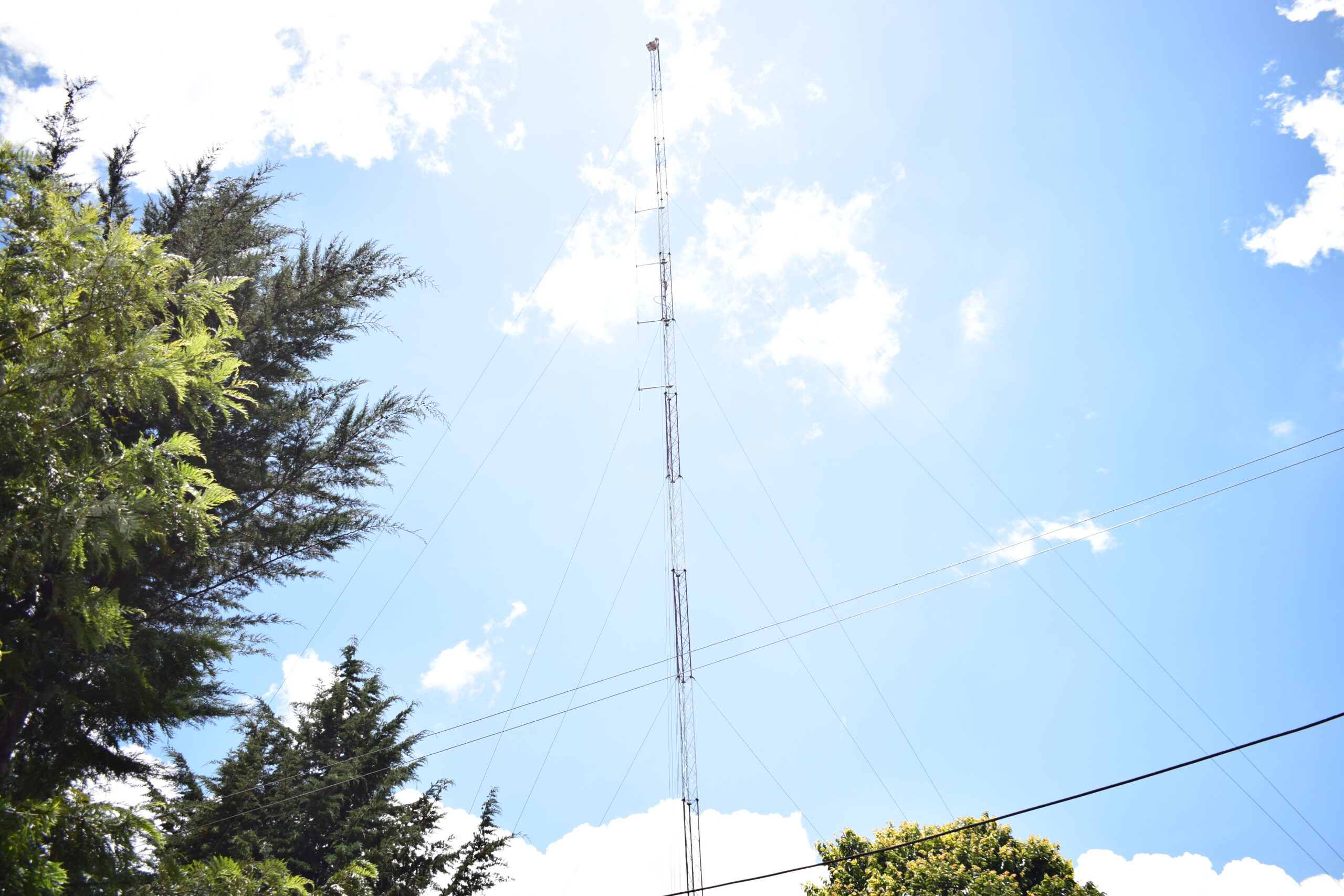 The radio mast in Mariashoni, Molo Nakuru County Kenya.